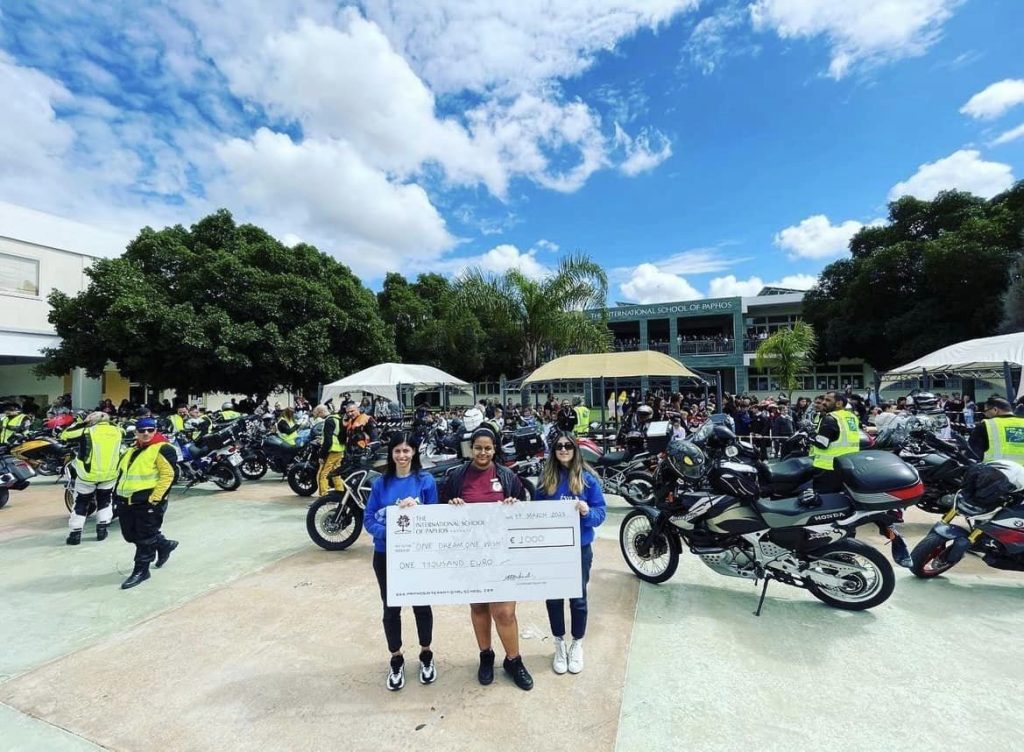 The island-wide motorcycle charity ride “Love Route” at ISOP